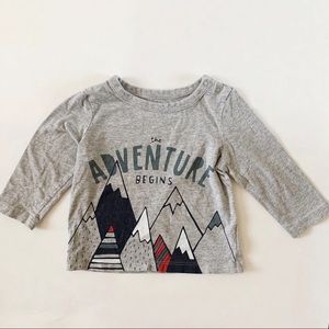 Gap Baby Adventure Graphic Long sleeve T Shirt